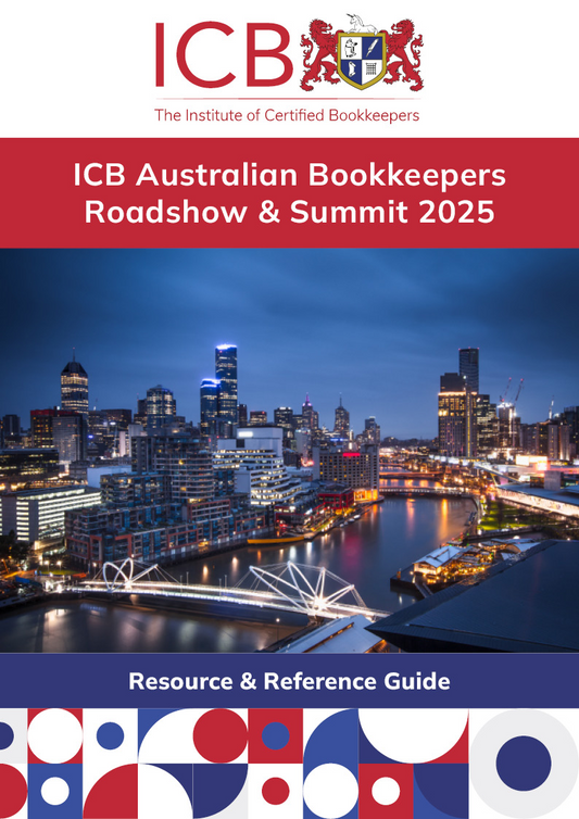 ICB Australian Bookkeepers Roadshow & Summit manual 2025